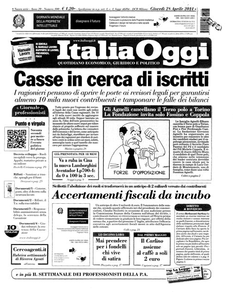 Italia oggi : quotidiano di economia finanza e politica